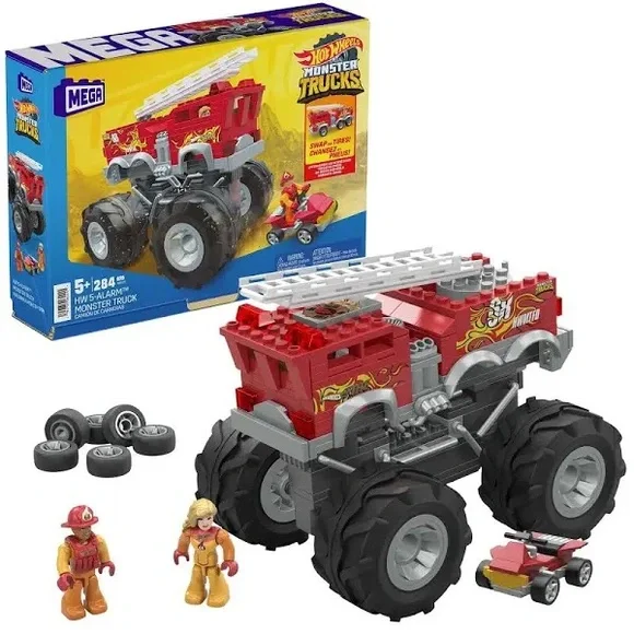 Mega Hot Wheels Monster Trucks HW 5-Alarm Monster Truck-New